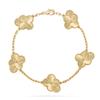Trendy New Four-leaf Clover Bracelet Handwear Fashion Women's Five-flower Bracelet