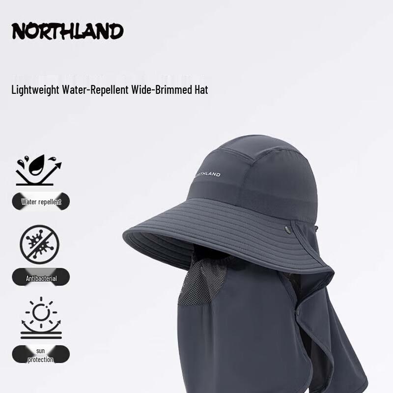 Northland Походная шляпа с широкими полями, водоотталкивающая, защита от солнца