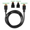 Mini HDTV Adapter Micro HDTV Connector Cable 3 In1 1M 1.5 Meters HD High Quality Compatible Suitable For PS3 HDTV DVD XBOX