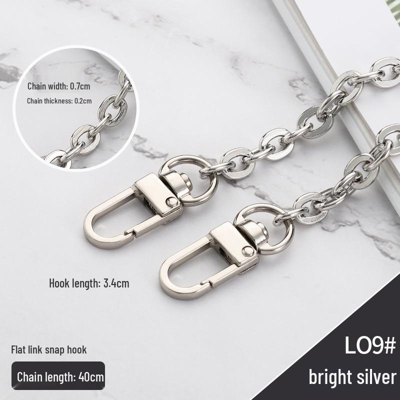 Металлические цепочки для сумок премиум-класса в разных стилях - Продаются отдельно