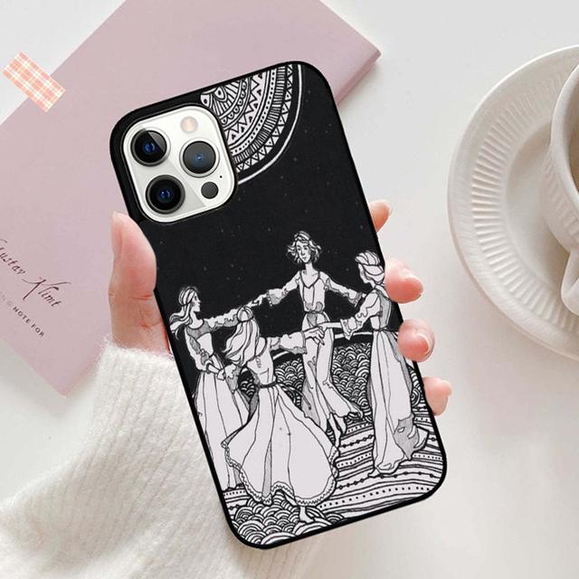 Осенний Круг Ведьм Чехол для Телефона для iPhone 17 Air 16 16e 15 12 11 13 14 Pro Max Apple Plus Coque