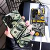 Стеклянный чехол для мобильного телефона с изображением доллара США для Samsung Galaxy S26 S25 S24 S23 S22 S21 S20 Note20 Plus FE Ultra Красочная крышка