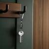 360 Degree Rotation Detachable Keychain Clip Retractable Key Chain  Hiking Accessories