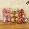 6 шт. 6 см рождественские шары украшения елочные подвески Navidad Noel новогоднее праздничное украшение для дома