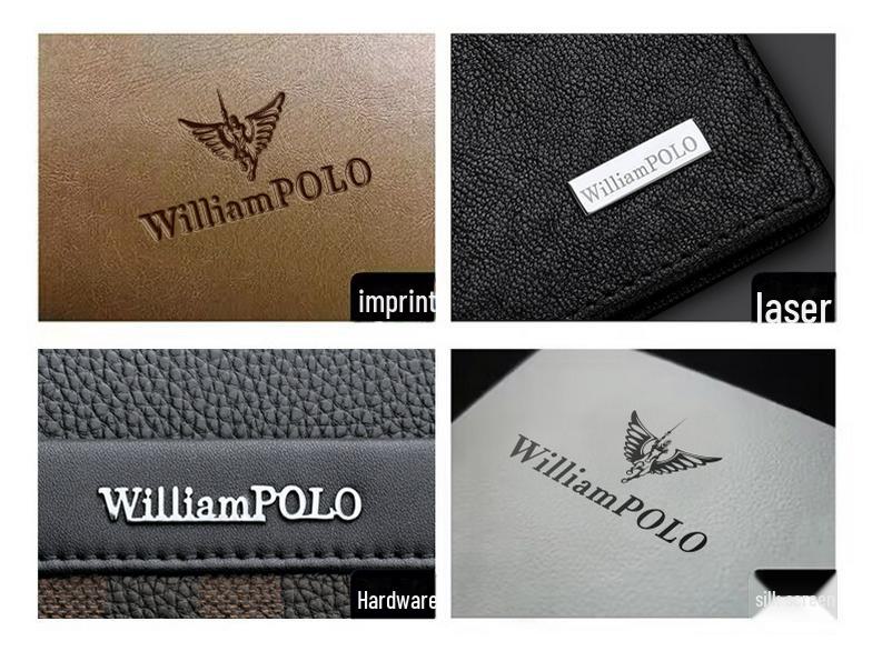 Мужской длинный кошелек и держатель для карт King Paul из натуральной кожи с отделениями для нескольких карт