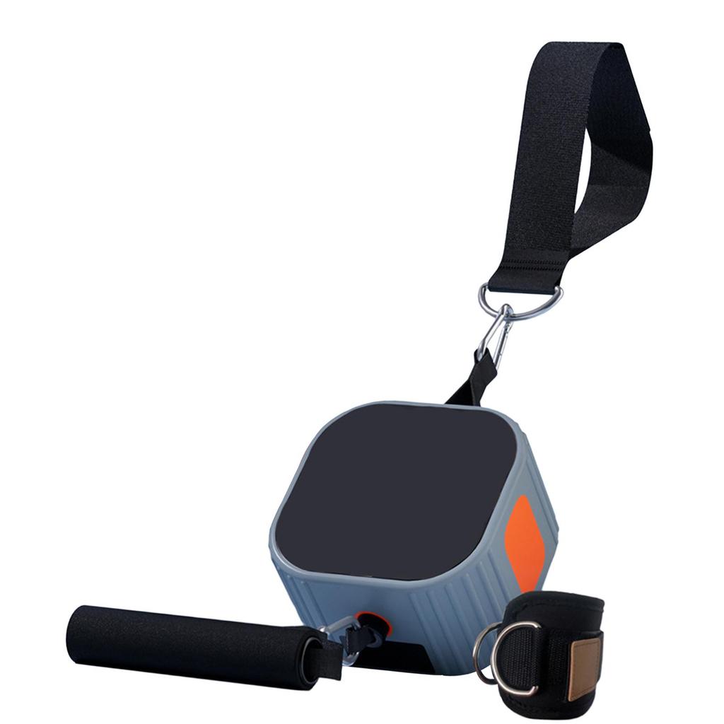 Resistance Machine 11-55lbs Adjustable Cable Machine for Arms Legs Chest Strength Training Equipment for Home Gym Men Women