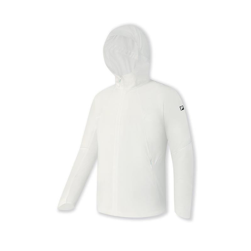 Fila Куртка мужская Explore Series Fashion Универсальная Удобная Простая Повседневная Спортивная Уличная Белоснежная A11M527709F-WT