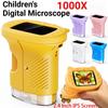 Portable Pocket Microscope HD Mini Microscope Handheld Magnifying Glass  Scientific Experiment