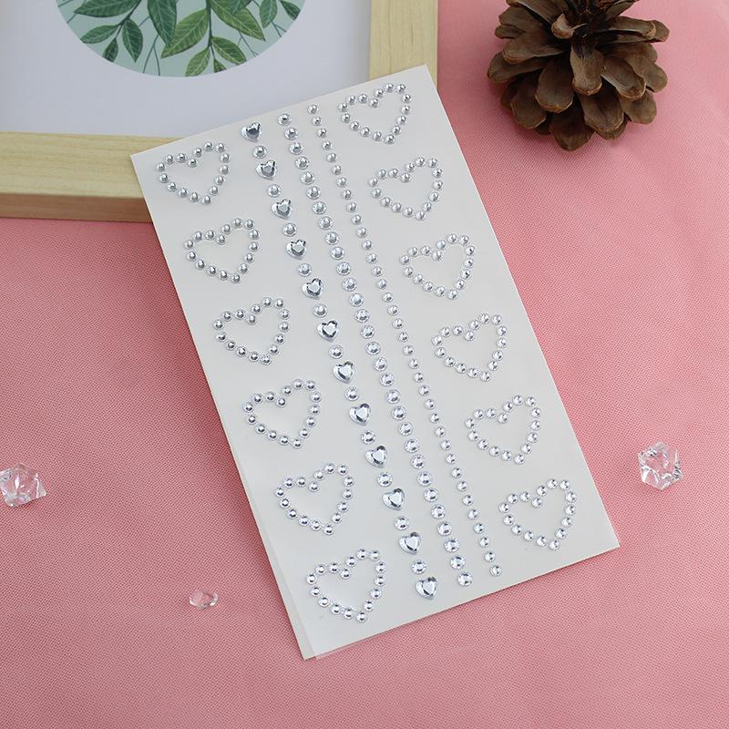 Алмазная кристаллическая татуировка-наклейка, блестящая подводка для глаз, макияж для бровей, лицо, глаза, алмазные татуировки, рок-горный хрусталь, 3D наклейки-подводка для глаз