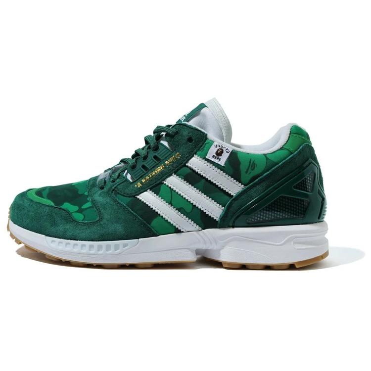 Zx 8000 Bape x Undefeated x Zx 8000 Adidas Originals 'Серия A-ZX - Зеленый камуфляж' FY8851
