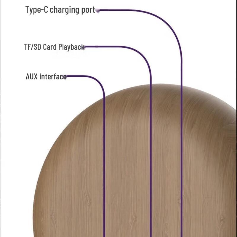 Bach Johann DW06 Smart Bluetooth Speaker with Alarm Clock