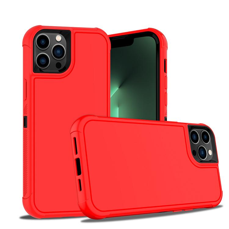 Новый цветной защитный чехол для телефона для IPhone14plus 6.7 Полностью закрывающий, противоударный и защищающий от падений Рынок