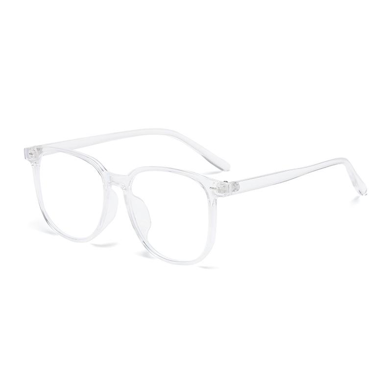 66021 Новые очки с квадратной оправой, защищающие от синего света, 2024, модные высококачественные простые и универсальные плоские очки