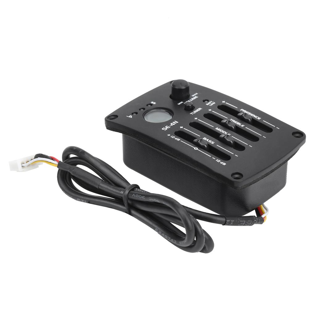 Эквалайзер, звукосниматель для акустической гитары, 4-полосный предусилитель, аксессуары для музыкальных инструментов SE?4Н