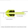 For Mitsubishi Outlander Pajero Eclipse ASX EVO Car Reflective Sticker Night Warning Strip Tape Traceless Protective Accessories
