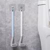 Toilet brush, household toilet long handled soft rubber toilet brush