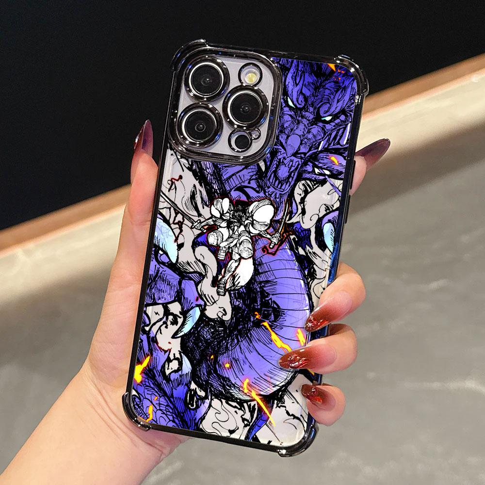 Япония O-One Piece Арт Мягкий Чехол Для iPhone 17 Pro 16 15 14 13 12 11 Pro Max Чехол 17 Plus 17E 16E 17Air Защитный Чехол Для Телефона