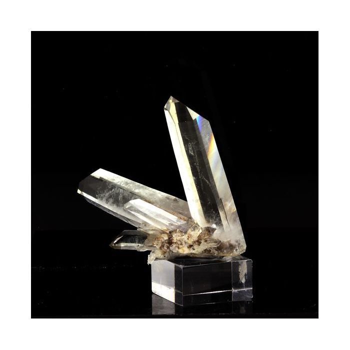 Pierres et Minéraux. Quartz. 163.5 ct. La Gardette Mine, Bourg d'Oisans, Isère, France.