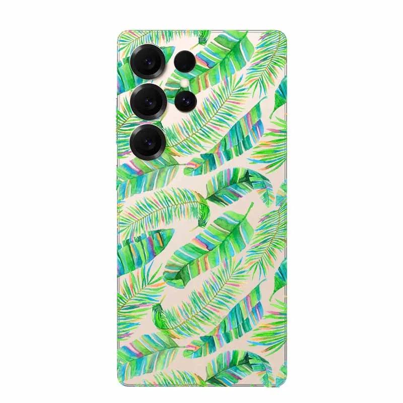 Clear Case For Samsung S25 Ultra 5G Case Clear Back Cover Animal Painting Soft Bumper For Galaxy S25Ultra Transparent Soft Funda