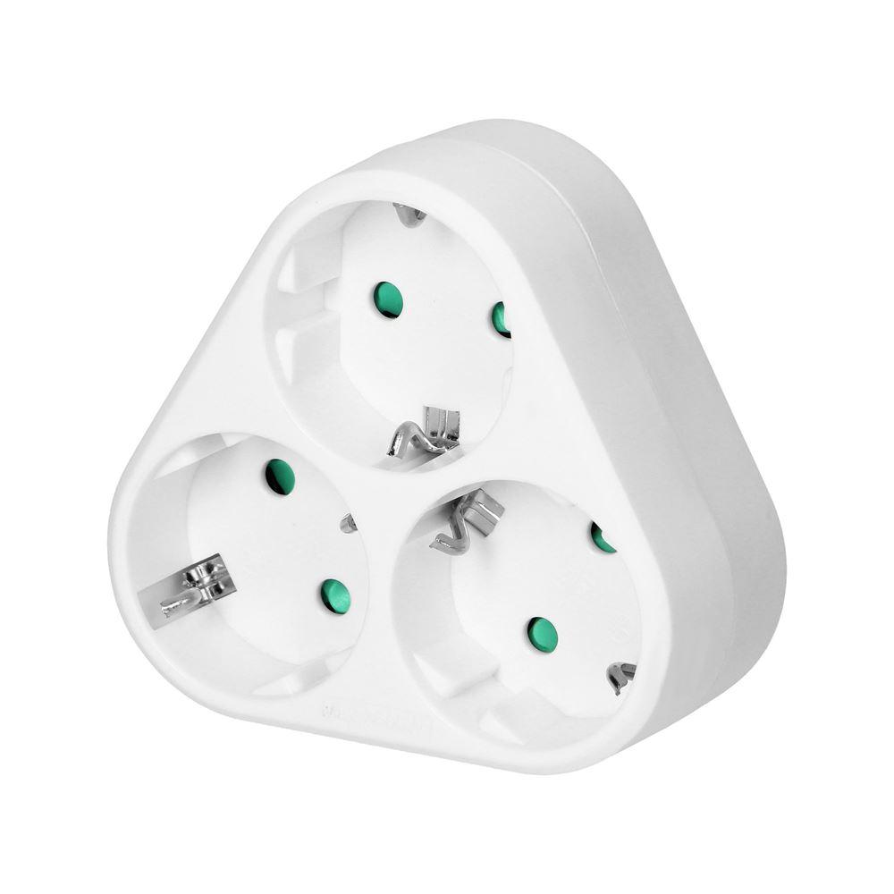 Rozgałęźnik 3X2P+Z Z Wyłącznikiem Or-Ae-1378(Gs) Schuko