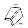 Carbon Fiber Center Air Vent Outlet Cover Trim For Infiniti Q50 Q60 2014-