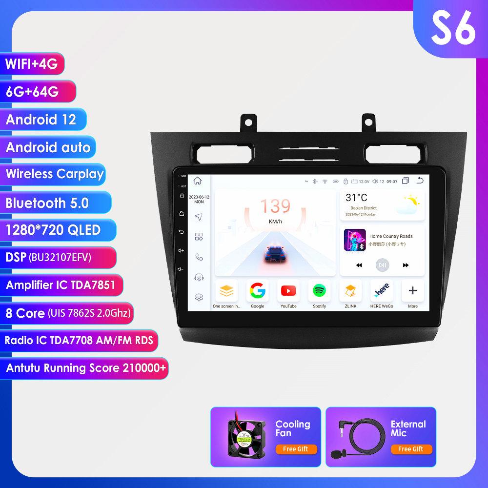 Hizpo 10.1 inch Car Radio Android 15 For Ford Transit Connect Tourneo Connect 2005 - 2014 GPS Carplay Multimedia Player Navigation Stereo DSP BT