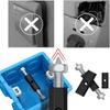 10 Pcs Wall Switch Socket Cassette Repairer Adjustable Cassette Screws Support Rod with Wrench Electrical Accessories