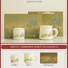 Goldfish Full Hall Ceramic Cup with Lid Home Office Tea Cup Personal Water Cup 1011 New Cup Souvenir