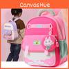 Printed Spliced Color Children Backpack Casual Outdoor Schoolbag Trendy