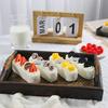 Artificial Fruit Cake Dessert Bread Cream Party Decoration Fake Food Decor Photography Pro Food Simulation Cake Model Wedding