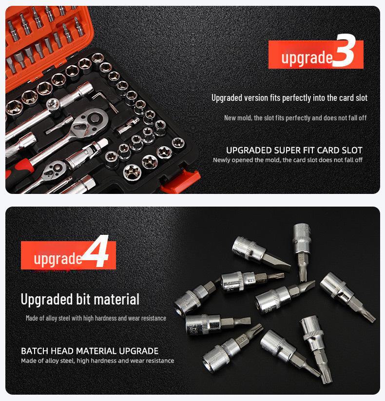 Набор из 108 головок и ключей для авторемонта