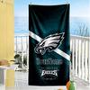 Philadelphia Eagles Customize Your Name Beach Towel Super Soft Absorbent Portable For Swimmingbeachcamping Travel Beach Accessoriesgym