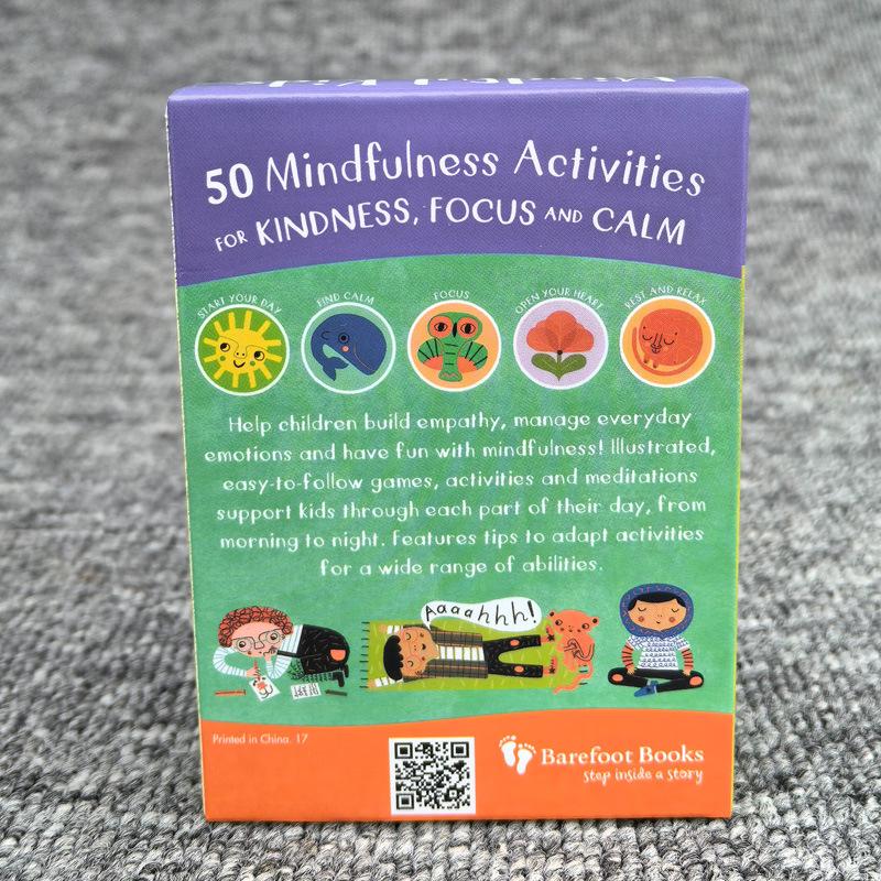 Mindful Kids 50 активностей осознанности для доброты Карточная настольная игра
