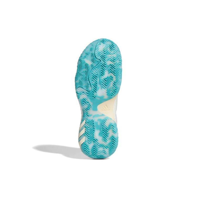 Adidas Харден Вол. 6. Кроссовки унисекс The Bahamas White Cloud-White Ecru-Tint GW9031