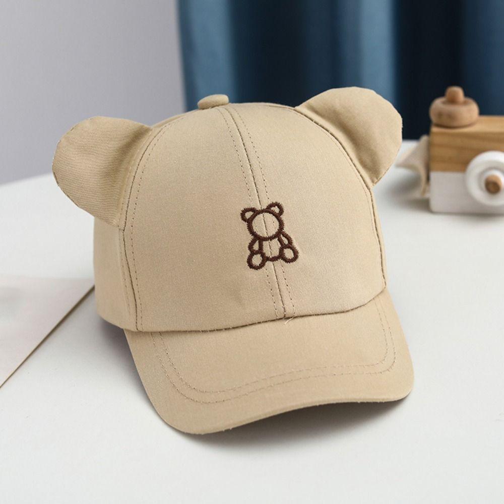 Adjustable Toddler Peaked Cap Cute Baby Sun Visor Hat Korean Style Children Sports Hats  Travel
