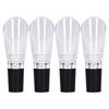 4PCS Wine Aerator Pourer PC Eco Friendly Decanter Spout Bar Accessories for Household Party