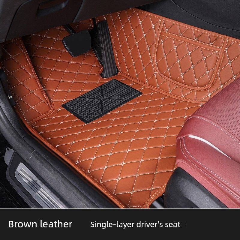 Byd S6 S7 Car Floor Mats, Full-Circle Silk Loop Mats for the Driver's Seat, and Dedicated Foot Mats for the Passenger Seat