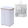 Laundry Basket with Casters and Washable Inner Water Laundry Laundry Width X Depth 33 X Height Finished Net, Regular, Repellent, Bag, Storage,