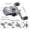 Baitcasting Reel 11+1BB 6.3:1 Left/Right Hand Fishing Reel Bass Fishing Good Drag Performance Reel