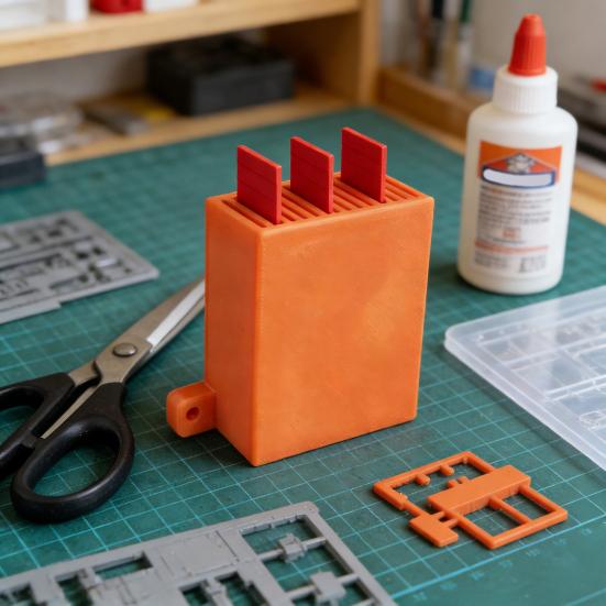 Настенная стойка для хранения пильных дисков, напечатанная на 3D-принтере. Держатель для пильных дисков. Вмещает до 16 дисковых пил и лобзиковых пил.