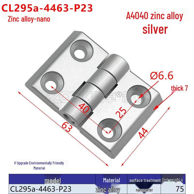 Сверхпрочные петли из цинкового сплава для дверей из алюминиевого профиля (2020/3030/3040/4040)