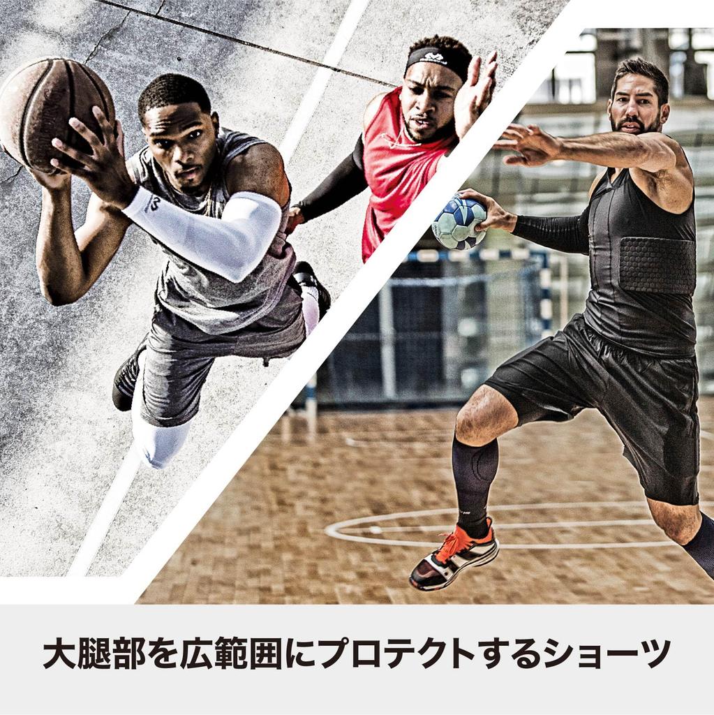 McDavid HEX Sad Shorts EX официальный бренд, которому отдает предпочтение баскетболист Юта. Эти шорты с подкладкой для бедер обеспечивают амортизацию и