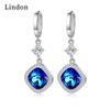 Lindon Zircon Copper Alloy Earrings Drop Earrings For Women Wedding Party Gifts