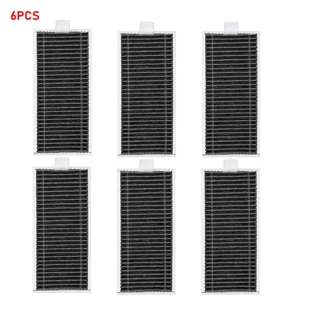 Replacement Kit Roller Side Brush Dust Bag Filter For Ecovacs X8 Omni X8 Pro Omni X8 AUTO DEX56 For Yeedi S14 Plus Vacuum Parts