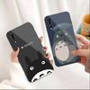 Милый чехол для телефона Ghibli с рисунком для Huawei P50 P40 P30 P20 Pro Mate 40 30 20 Pro Nova 9 8 7 PC, стеклянный чехол для телефона