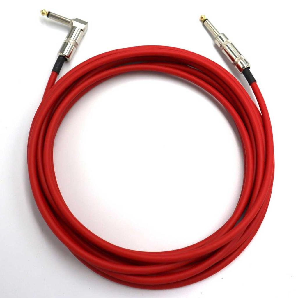 CANARE Red Shielded Patch Made in Japan GS-6 Cable, (L-S, 4.5m)