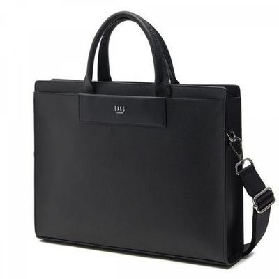 Black Leather Simple Document Bag Dbba2f333bk