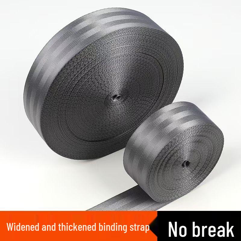 High-Strength Gray Polyester Car Hoisting Sling with Stacking Door