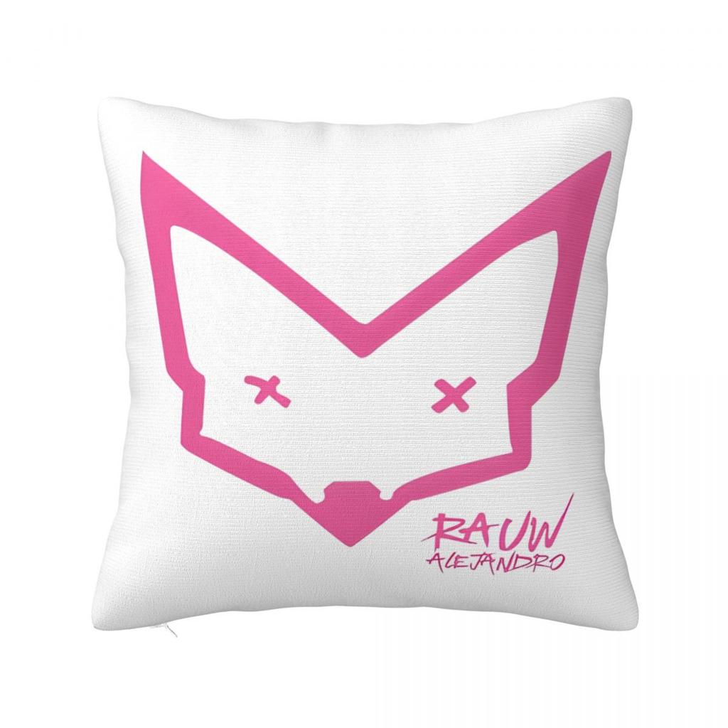 Pop Art Rauw Alejandro Pillow Case Cushion Cover Vintage Polyester Decor Pillowcase for Seat 45*45cm