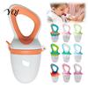 Toddler Eating Training Tool Silicone Baby Fruit Feeder Pacifier, Self Feeding And Teething Led Weaning Supplies Relief Toy, Easy To Hold Seamless